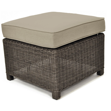 Ottoman Palma Mimbre Rattan/Beige